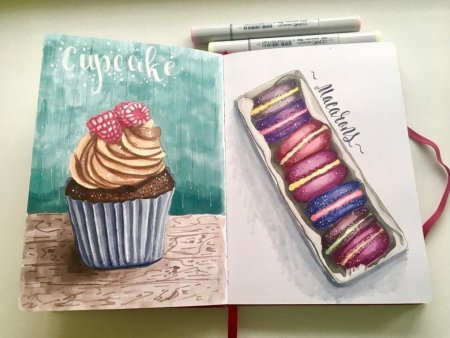 Маленькие рисунки для скетчбука