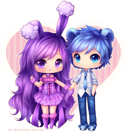 Аниме Чиби гача лайф