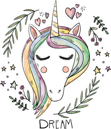 Нарисовать единорога