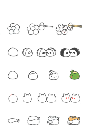 Как нарисовать щенка поэтапно