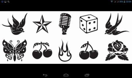 Тату для распечатки