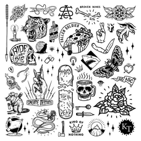 Распечатка маленьких тату