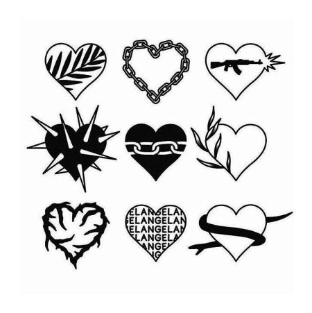 Распечатка маленьких тату