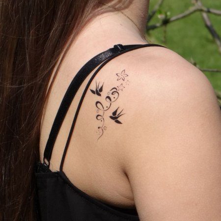 Тату одуванчик