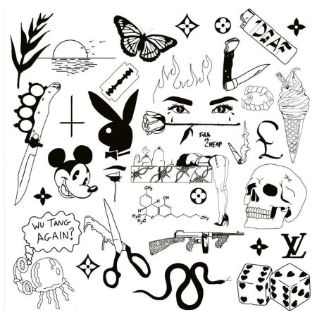 Маленькие Татуировки эскизы