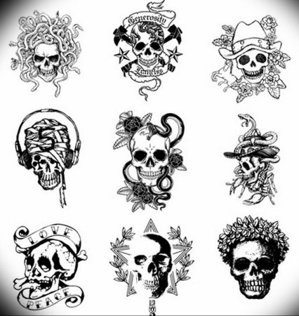 Татуировки для Хэллоуина