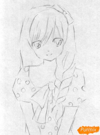 Милые аниме рисунки карандашом