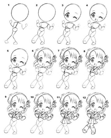 Котята карандашом для срисовки лёгкие