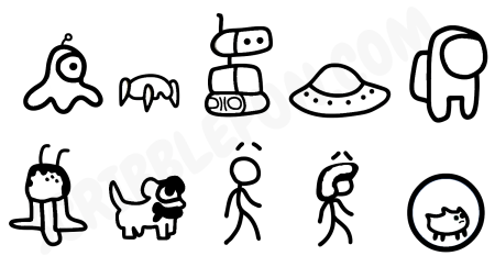 Стикеры человечки