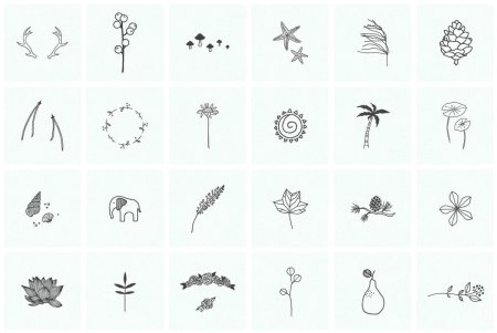 Мини тату эскизы