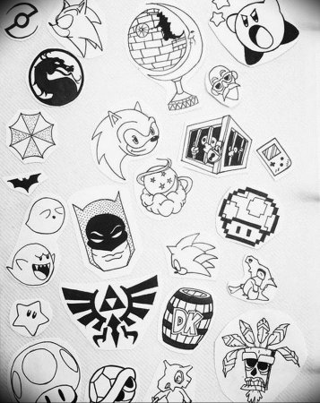Заготовки для татуировок