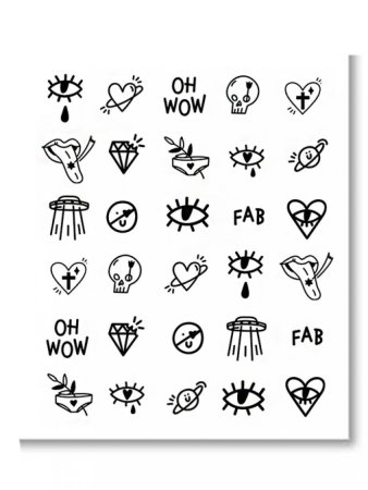 Переводная Татуировка маленькая