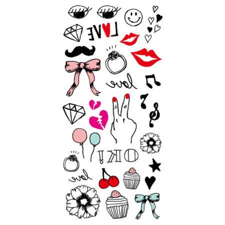 Временное тату эскизы