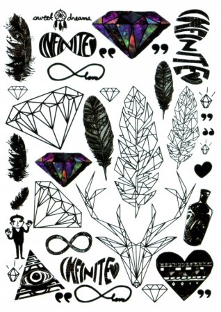 Тату для распечатки