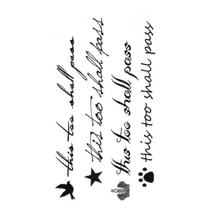 Переводные Татуировки черно белые