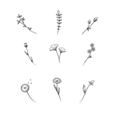 Лотос лайнворк эскиз