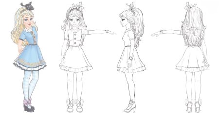 Чиби стиль рисования