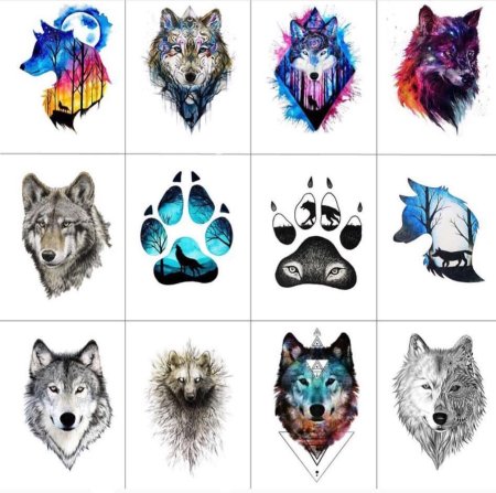 Тату животные