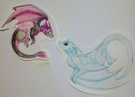 Красивые драконы для рисования