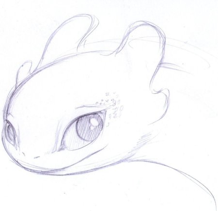 Поэтапное рисование дракона