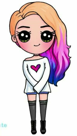 Рисунки для срисовки легкие для девочек