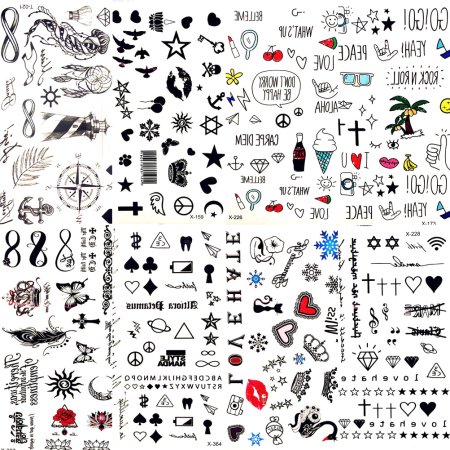 Мелкие рисунки для тату надписи