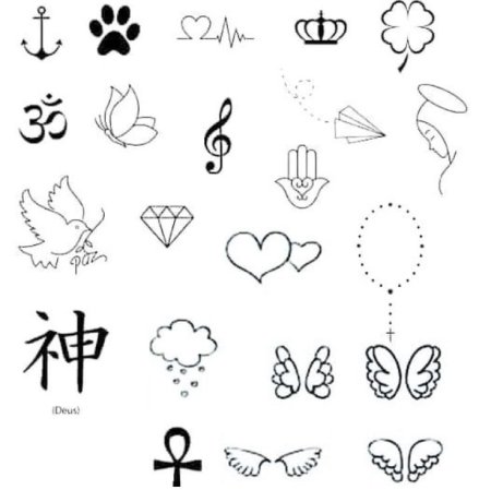 Маленькие рисуночки ручкой