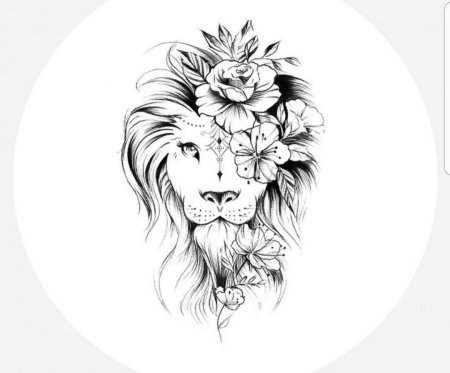 Татуировки лев: значение и 182 фото и эскизов