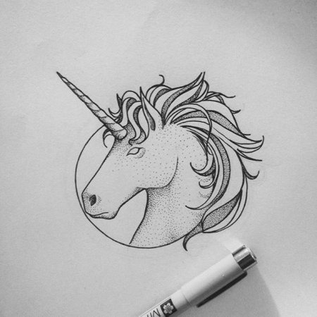 Тату Единорог