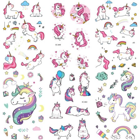 Тату детские Единорог