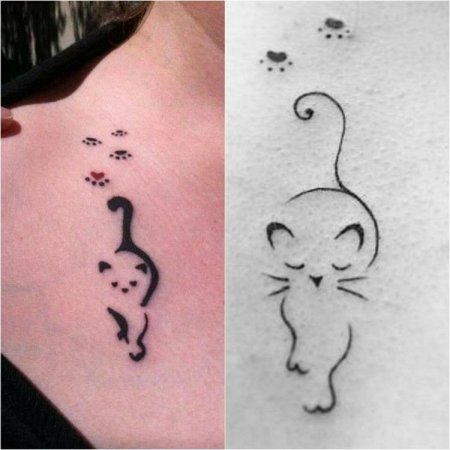 Маленькие Татуировки для девушек эскизы