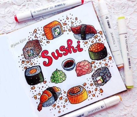 Маленькие рисунки для скетча