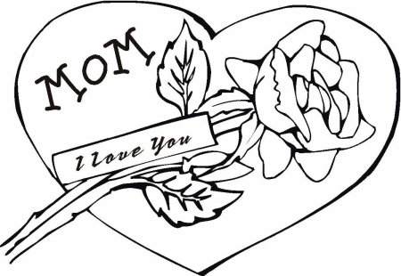 Рисунок на день матери Happy mothers Day
