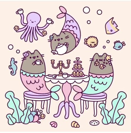 Кот Пушин день матери