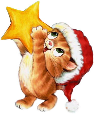 Новогодние котята