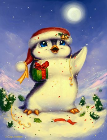 Новогодний Пингвинчик