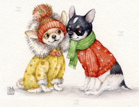 Инга Измайлова таксы новый год