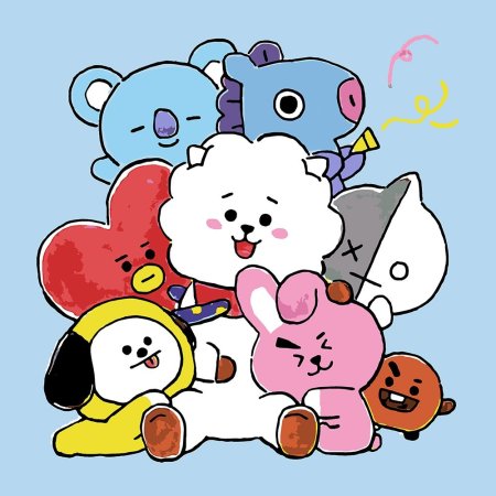 BTS bt21 рисунки