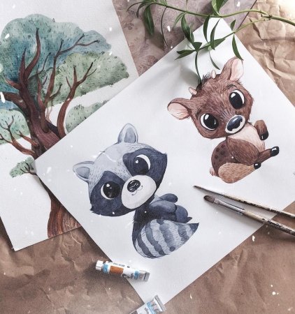 Рисунки для срисовки фломастерами