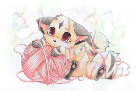 Аниме животные милашки