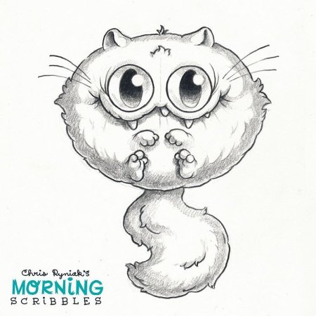 Монстрики для срисовки