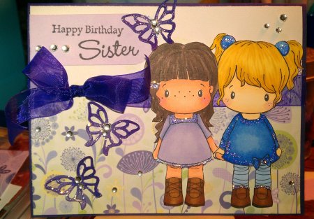 Рисунок на день рождения сестренке