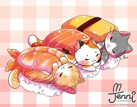 Кавайные котики