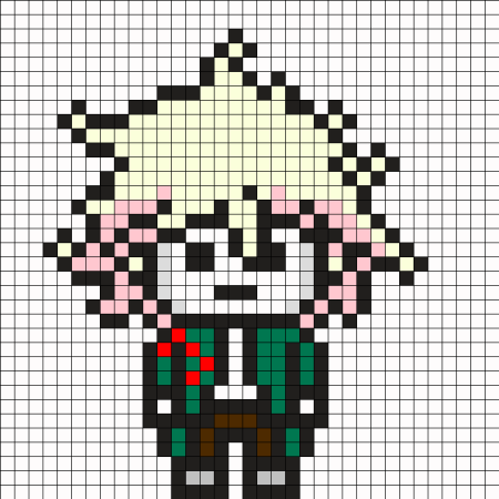 Монокума Pixel Art