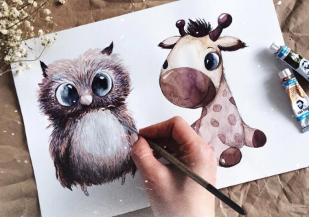 Идеи для рисунков животных