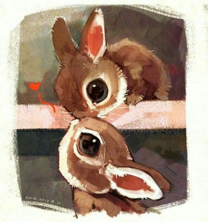 Милые рисунки животных