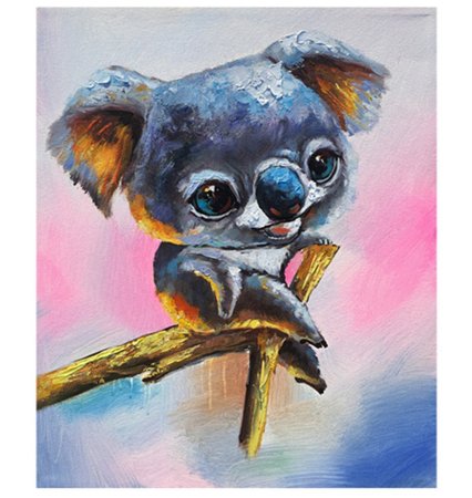 Живопись милые животные