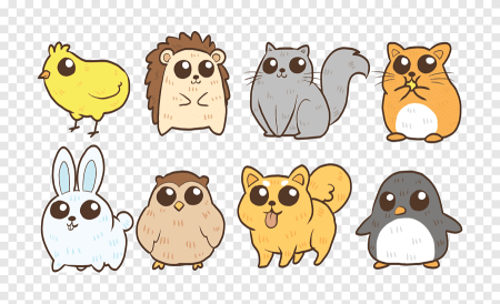 Толстый довольный кот