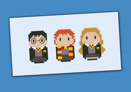 Cloudsfactory Harry Potter схемы для вышивки