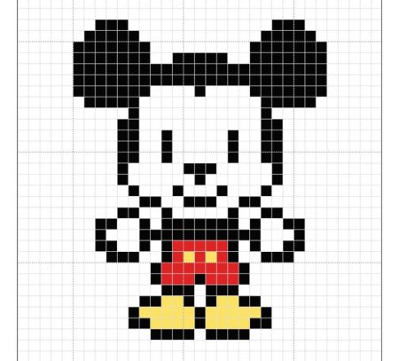 Рисунки по клеткам лёгкие